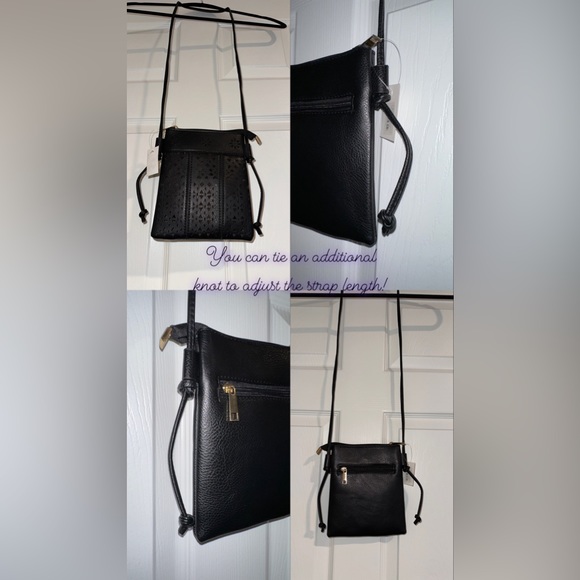 Black Mini Crossbody Purse - Picture 6 of 8